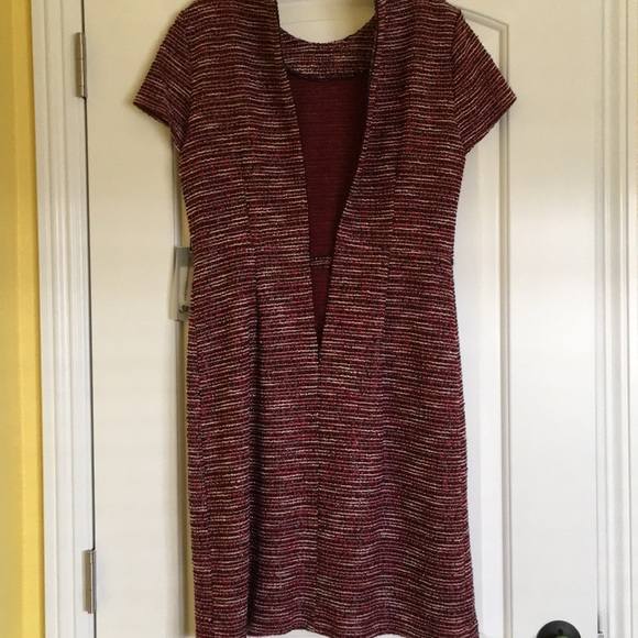 Karl Lagerfeld Paris Tweed Dress - Picture 6 of 8